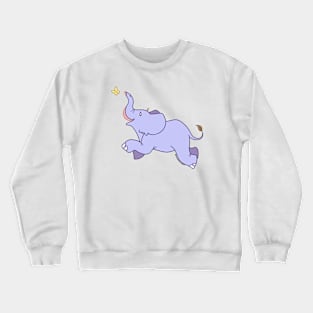 Baby Elephant Crewneck Sweatshirt